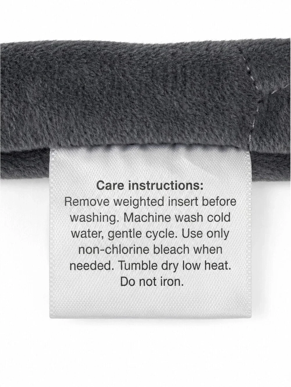 15 lb Gray Weighted Blanket 47
